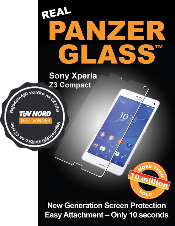 PanzerGlass ochranné sklo na displej pro Sony Xperia Z3 Compact_1818083630