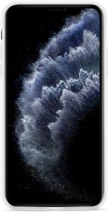 EPICO silikonový kryt pro iPhone 12 mini, bílá transparentní_183375930