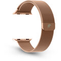 RhinoTech ocelový řemínek milánský tah pro Apple Watch 38 / 40 / 41mm, růžově-zlatá_821342681