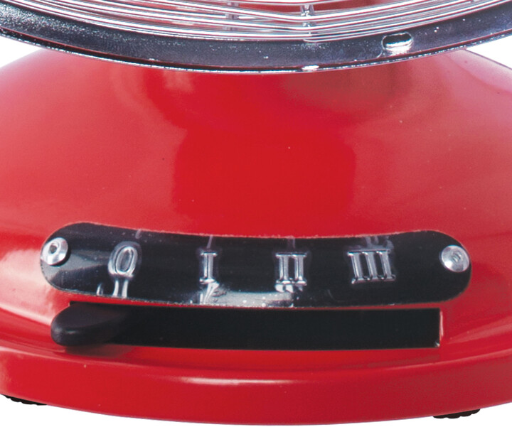 Rohnson R-864 kovový stolní ventilátor 30 cm, červená_2032127070