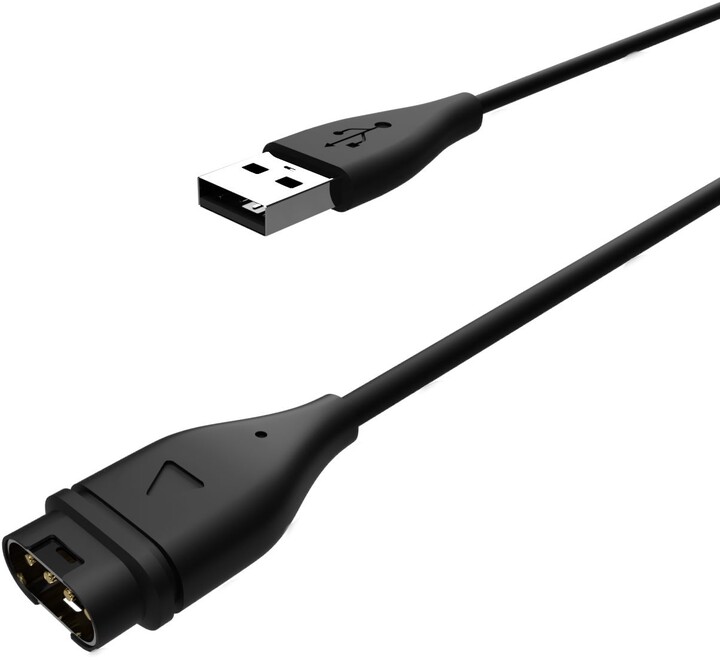 FIXED nabíjecí USB kabel pro Garmin Vivoactive 4S a ostatní smartwatch Garmin, černá_1557990648