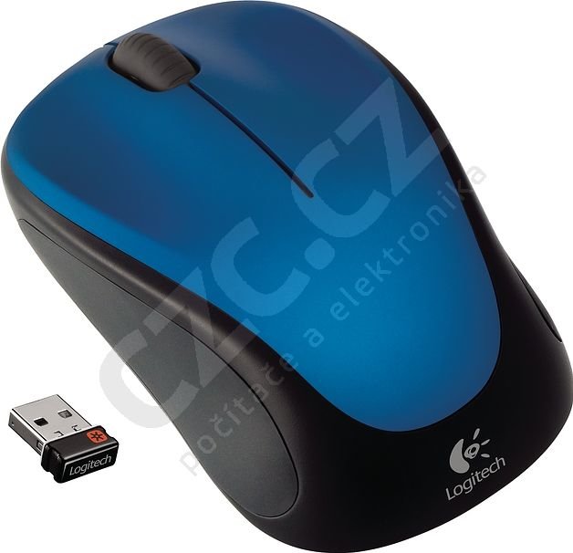 Logitech Wireless Mouse M235, Steel Blue_1389723141