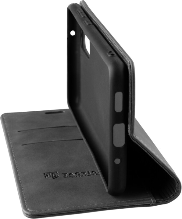 Tactical flipové pouzdro Xproof pro Samsung Galaxy A72, PU kůže, černá_474650967