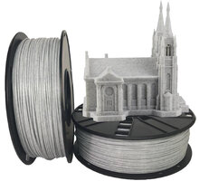 Gembird tisková struna (filament), PLA, 1,75mm, 1kg, mramor 3DP-PLA1.75-02-MAR