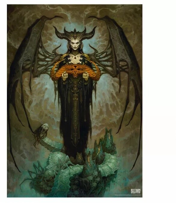 Puzzle Diablo IV - Lilith, 1000 dílků_1260302007