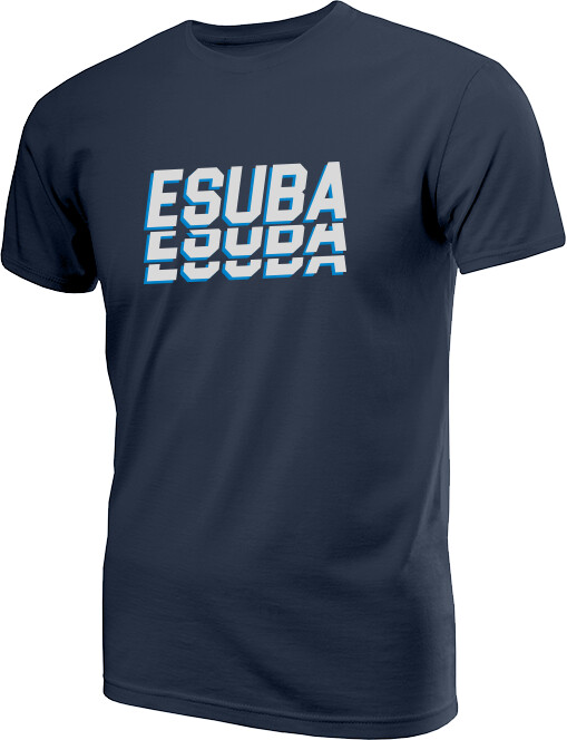 Tričko eSuba Echo, modré (M)_241986373