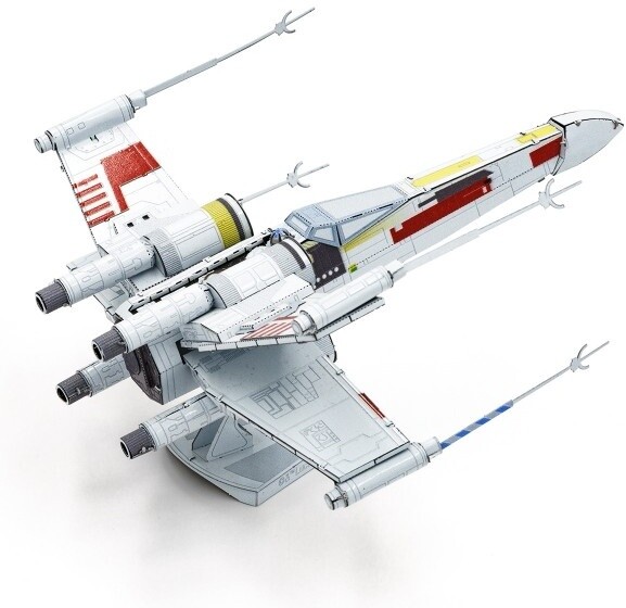 Stavebnice ICONX Star Wars - X-Wing Starfighter, kovová_488378398