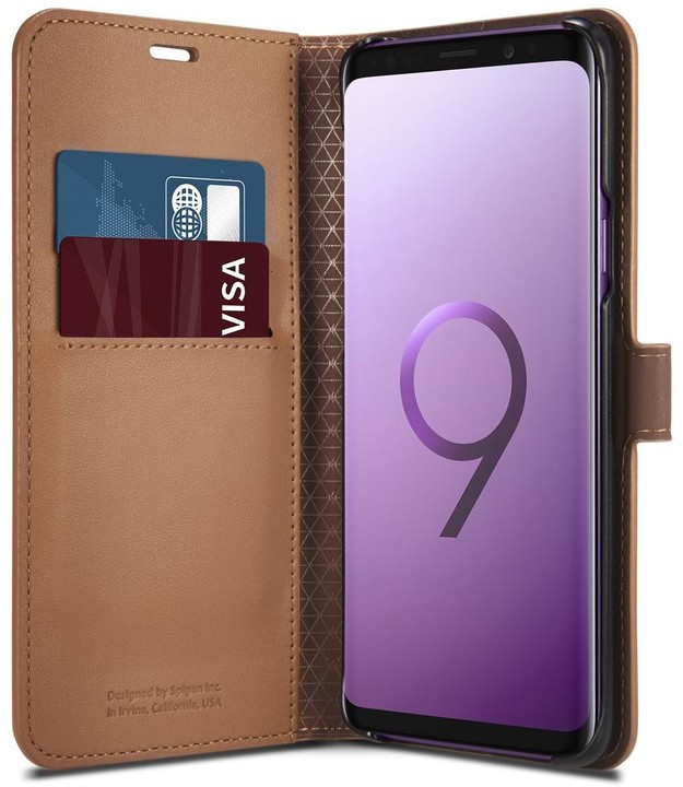 Spigen Wallet S pro Samsung Galaxy S9, brown_1663131709