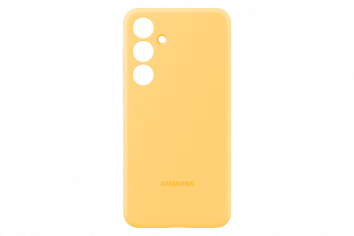 Samsung silikonový zadní kryt pro Galaxy S24+, žlutá_1317650711