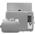 tomtoc obal na notebook Sleeve Kit pro MacBook Pro / Air 13&quot;, šedá_740418643