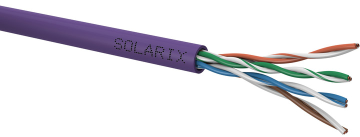 Solarix Kabel UTP LSOH drát c5e, 1000m/špulka, SXKD-5E-UTP-LSOH_287825199