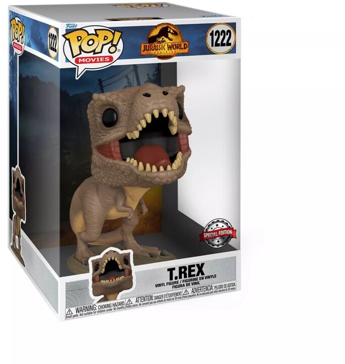 Figurka Funko POP! Jurassic World: Dominion - T-Rex, 25 cm_1527770143