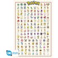 Plakát Pokemon - Kanto 151 English (91.5x61)_1873199423