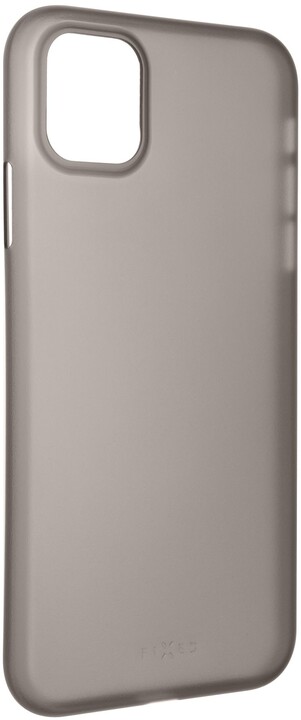 FIXED ultratenké kryt Peel pro Apple iPhone 11, 0.3mm, kouřová