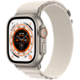Apple Watch Ultra, 49mm, Cellular, Titanium, Starlight Alpine Loop - Small