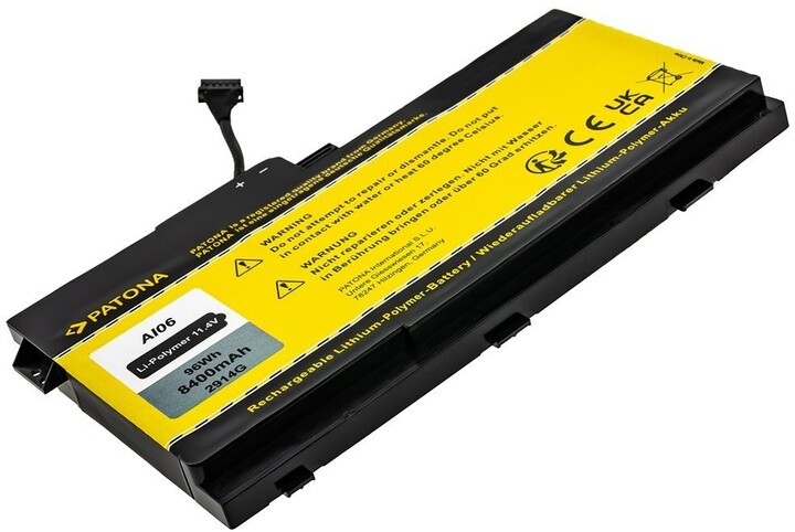 PATONA baterie pro HP ZBook 17 G3, 8400mAh, Li-Pol, 11,4V, AI06XL_955064135