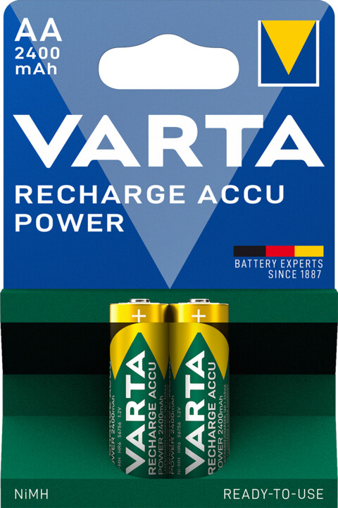 VARTA nabíjecí baterie Accu Power R2U AA 2400 mAh, 4ks_1336516940