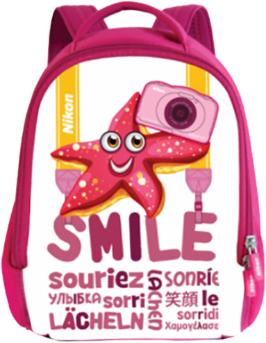 Nikon Coolpix S33, růžová + Backpack kit_1178623431