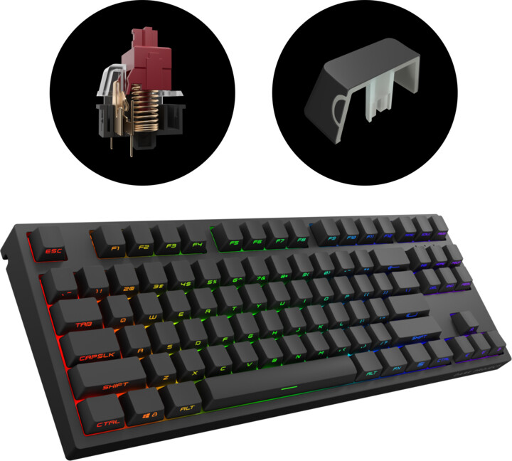 Dark Project KD87A Side Print, Gateron Optical Red, US_1135150606