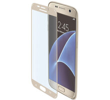 CELLY Glass ochranné tvrzené sklo pro Samsung Galaxy S7, zlaté_386671411