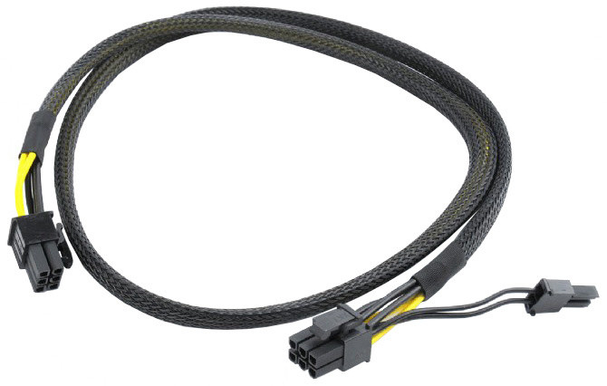 Gembird CABLEXPERT kabel PCI-Express 8pin (6+2) opletený kabel ke zdroji, 80cm_846740961