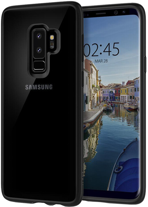 Spigen Ultra Hybrid pro Samsung Galaxy S9+, matte black_322792959