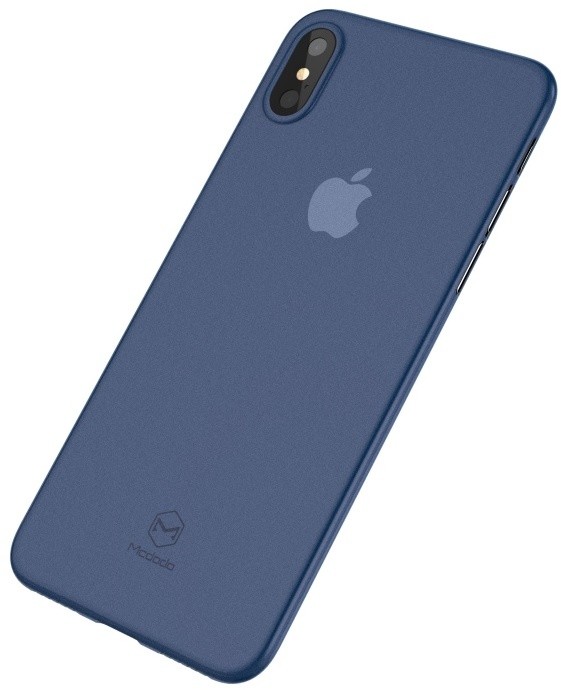 Mcdodo tenký zadní kryt pro Apple iPhone X/XS, čiro-modrá_1047697612