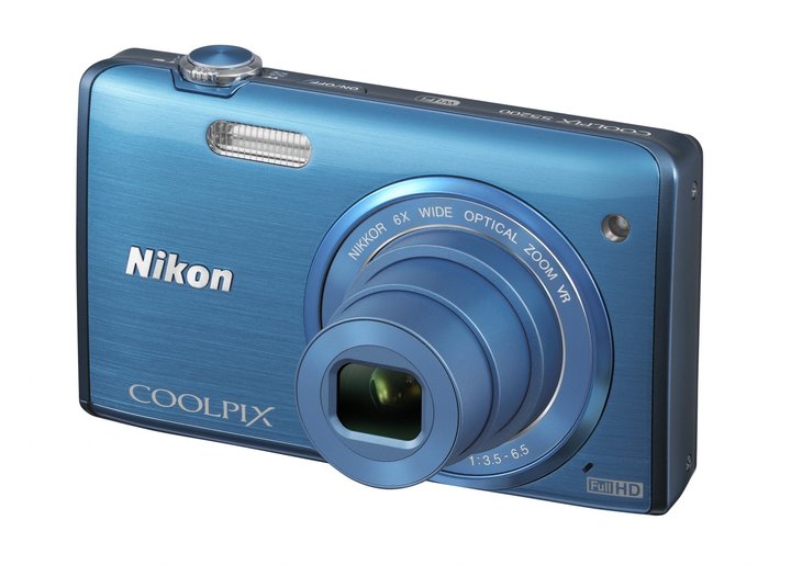 Nikon Coolpix S5200, modrá_1840398806
