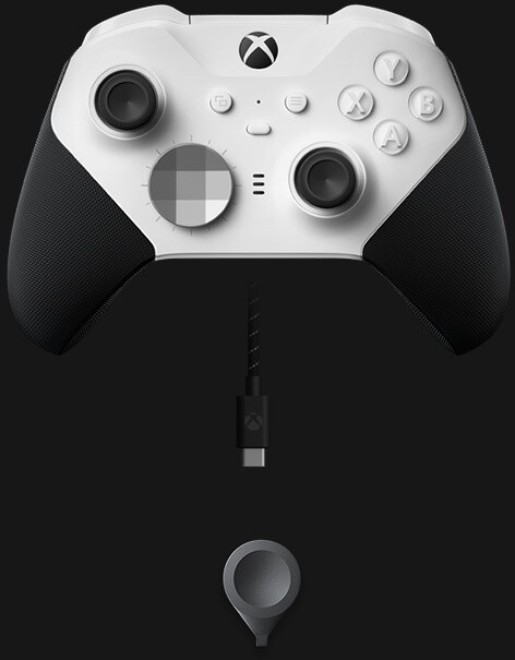 Xbox Elite Series 2 Bezdrátový ovladač - Core, bílý_802969258