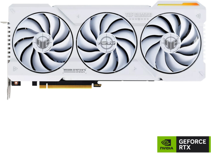 ASUS TUF Gaming GeForce RTX 4070 Ti SUPER White OC Edition, 16GB GDDR6X_1936376199