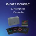 Hrací karty v plechové krabičce Playstation - All Crest_1409833362