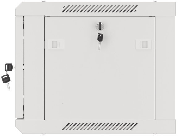 Lanberg WF01-6406-00S, nástěnný rozvaděč, 6U/600x450, plechové dveře, šedá_303073975