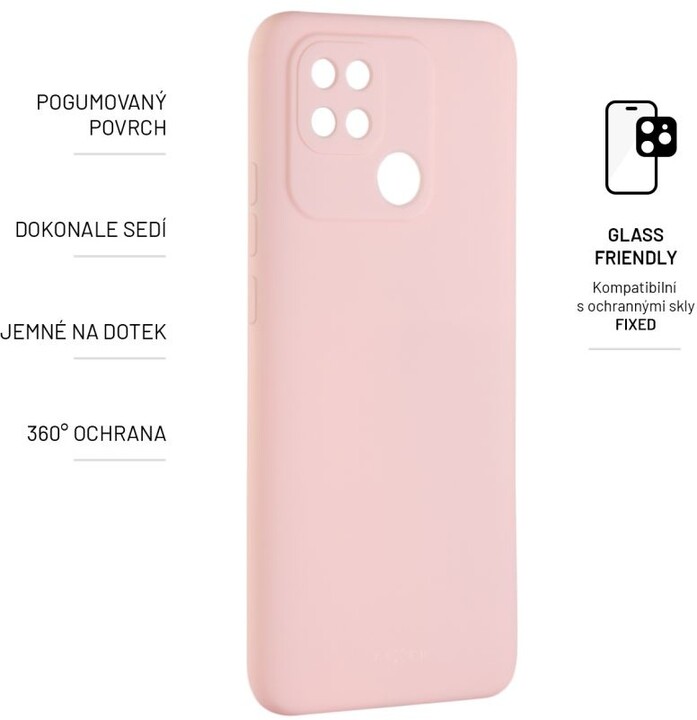 FIXED zadní kryt Story pro Xiaomi Redmi 10C, růžová_952738650
