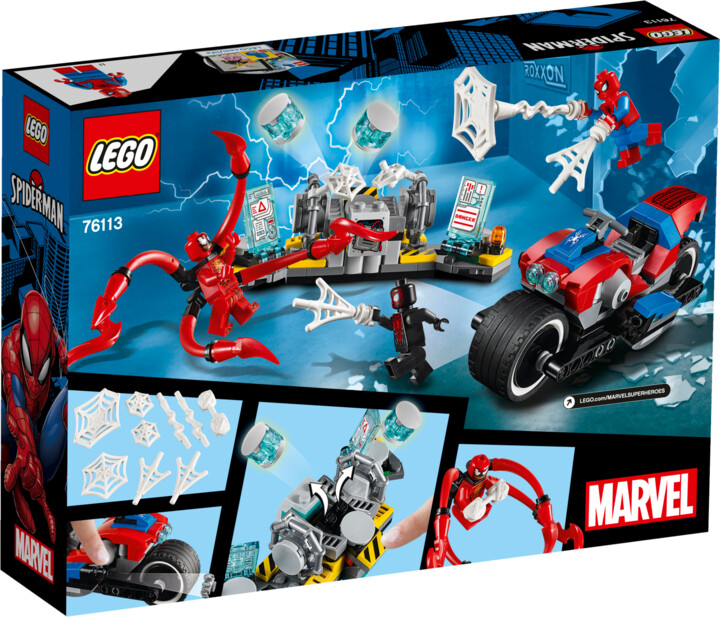 LEGO® Marvel Super Heroes 76113 Spider-Man a záchrana na motorce_116772122