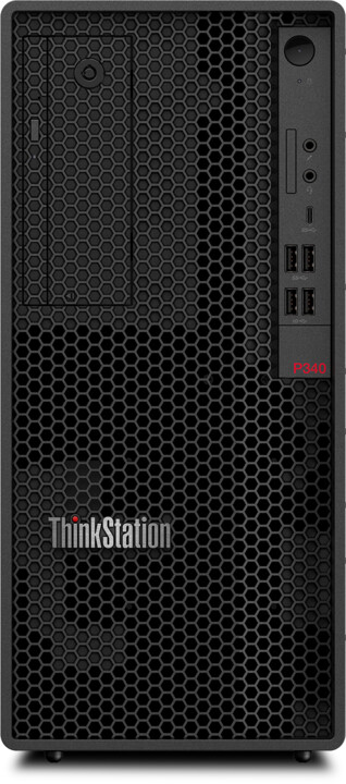 Lenovo ThinkStation P340 Tower, černá