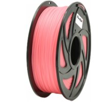 XtendLAN tisková struna (filament), PETG, 1,75mm, 1kg, zářivě růžový 3DF-PETG1.75-FPK 1kg