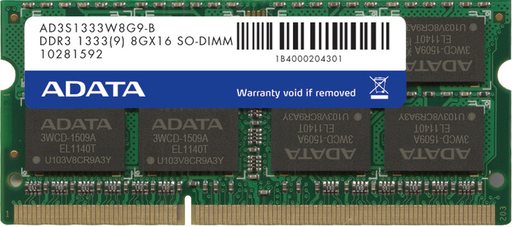 ADATA Premier Series 16GB (2x8GB) DDR3 1333 SODIMM_2063463970