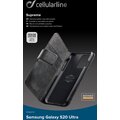 CellularLine prémiové kožené pouzdro typu kniha Supreme pro Samsung Galaxy S20 Ultra, černá_1266292475