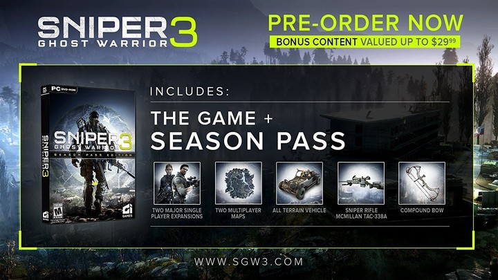 Sniper: Ghost Warrior 3 - Season Pass Edition (PC)_287250577