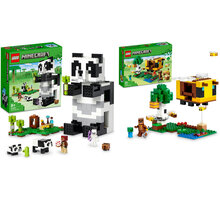 Extra výhodný balíček LEGO® Minecraft 21245 Pandí útočiště a 21241 Včelí domek_1407447856