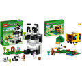 Extra výhodný balíček LEGO® Minecraft 21245 Pandí útočiště a 21241 Včelí domek_1407447856