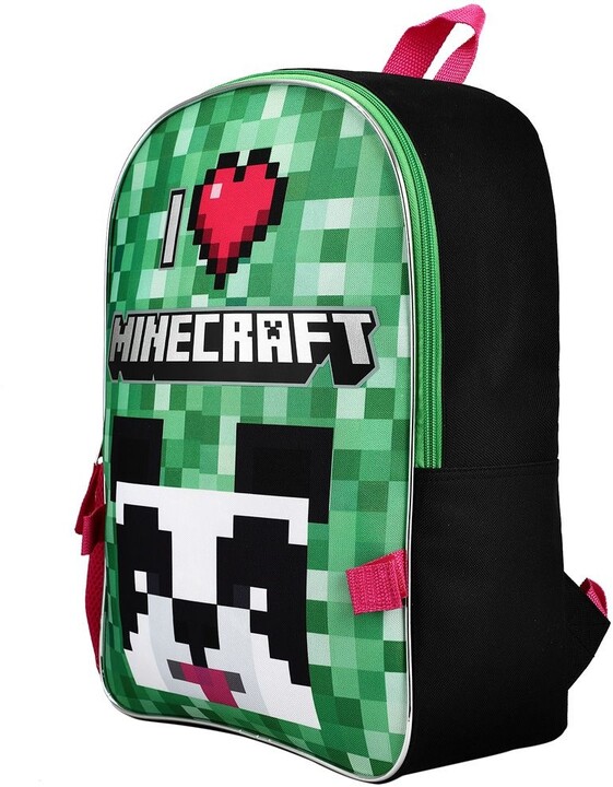 Batoh Minecraft - I Love Minecraft + taška na oběd_700171211