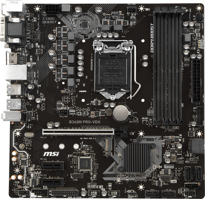 MSI B360M PRO-VDH - Intel B360_2114601907
