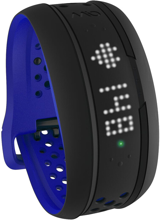 MIO Fuse activity tracker se senzorem srdečního tepu - krátký pásek, modrá_986697922
