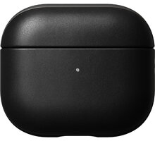 Nomad kožený ochranný kryt pro Apple AirPods 3, černá_603613868