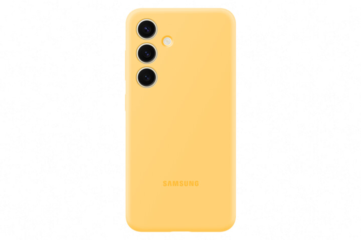 Samsung silikonový zadní kryt pro Galaxy S24, žlutá_1107838319