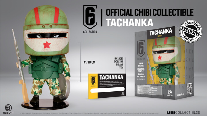 Figurka Rainbow Six: Siege - Comrade Tachanka Special Edition