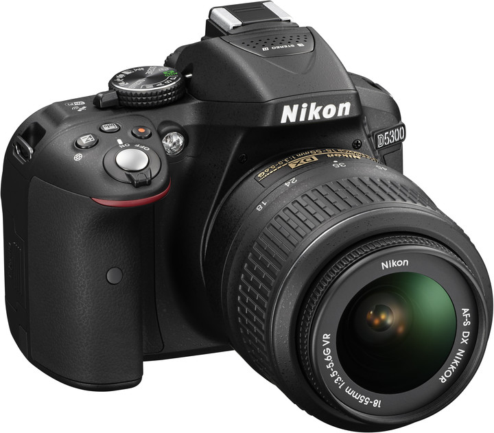 Nikon D5300 + 18-55 VR + 70-300 VR, černá_2081662896