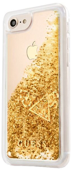 GUESS Liquid Glitter zadní kryt pro iPhone 7/8, Gold_374372907