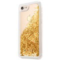 GUESS Liquid Glitter zadní kryt pro iPhone 7/8, Gold